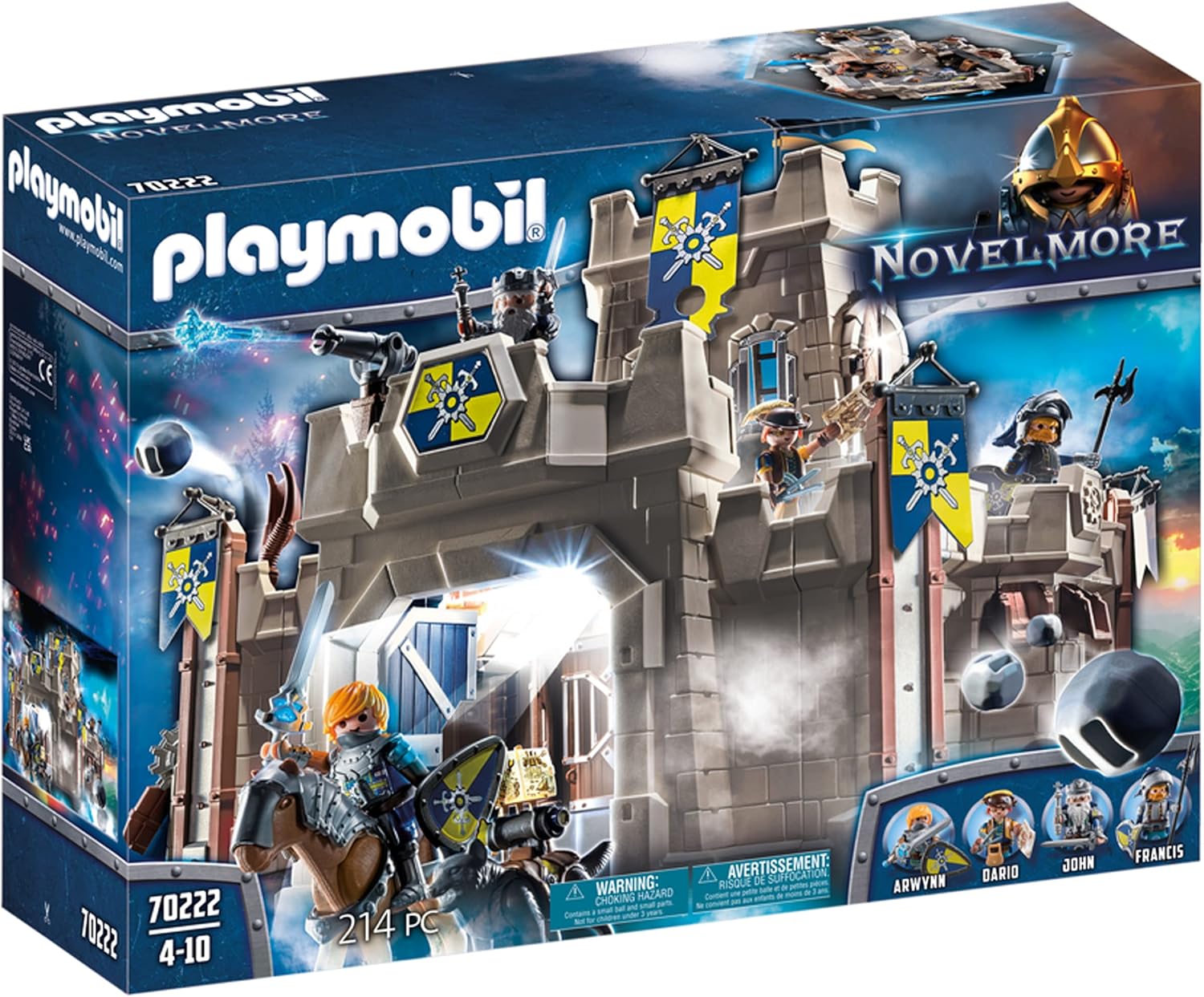 Playmobil Novelmore Fortress - Knight Adventure for Kids