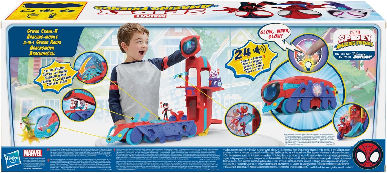 Hasbro Spidey Amazing Friends Spider Crawl-R Hasbro Spidey Amazing Friends Spider Crawl-R