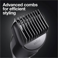 Braun: 10-in-1 Series 7 Grooming Kit for Men - Beard Trimmer, , Nose Trimmer - Dark Grey