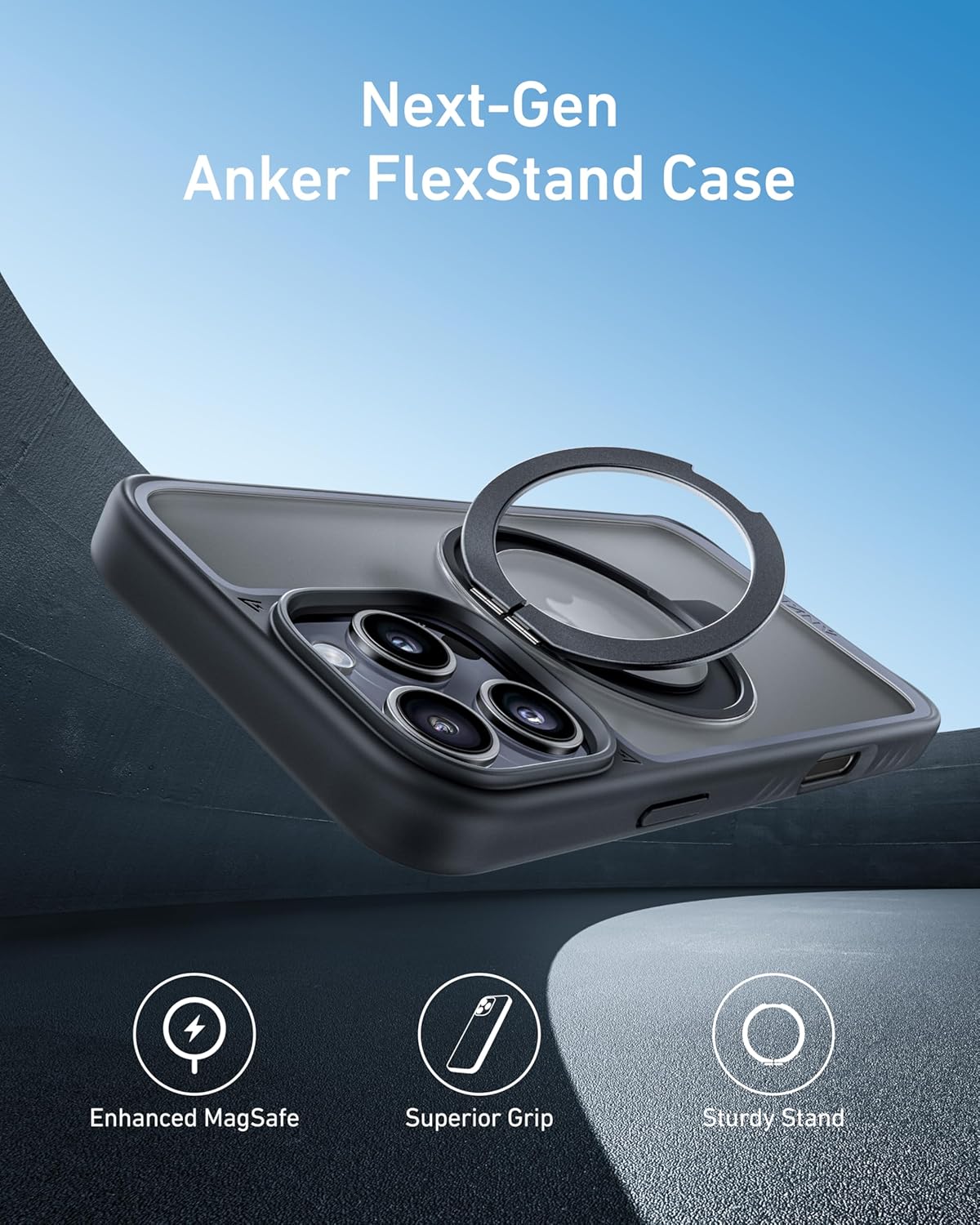 Anker Ultra Magnetic كفر لهاتف ايفون 16 برو ماكس