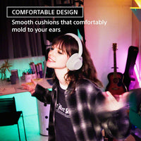 سماعات سوني ULT WEAR اللاسلكية التي تعمل على إلغاء الضوضاء مع نظام Alexa المدمج وصوت جهير قوي وتصميم مريح