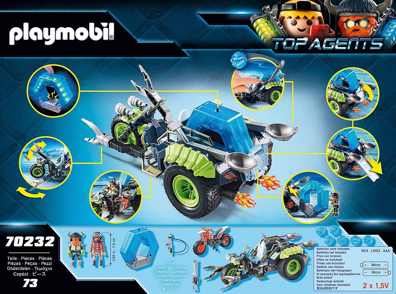 Playmobil Arctic Rebels Ice Trike Thrilling Polar Adventure