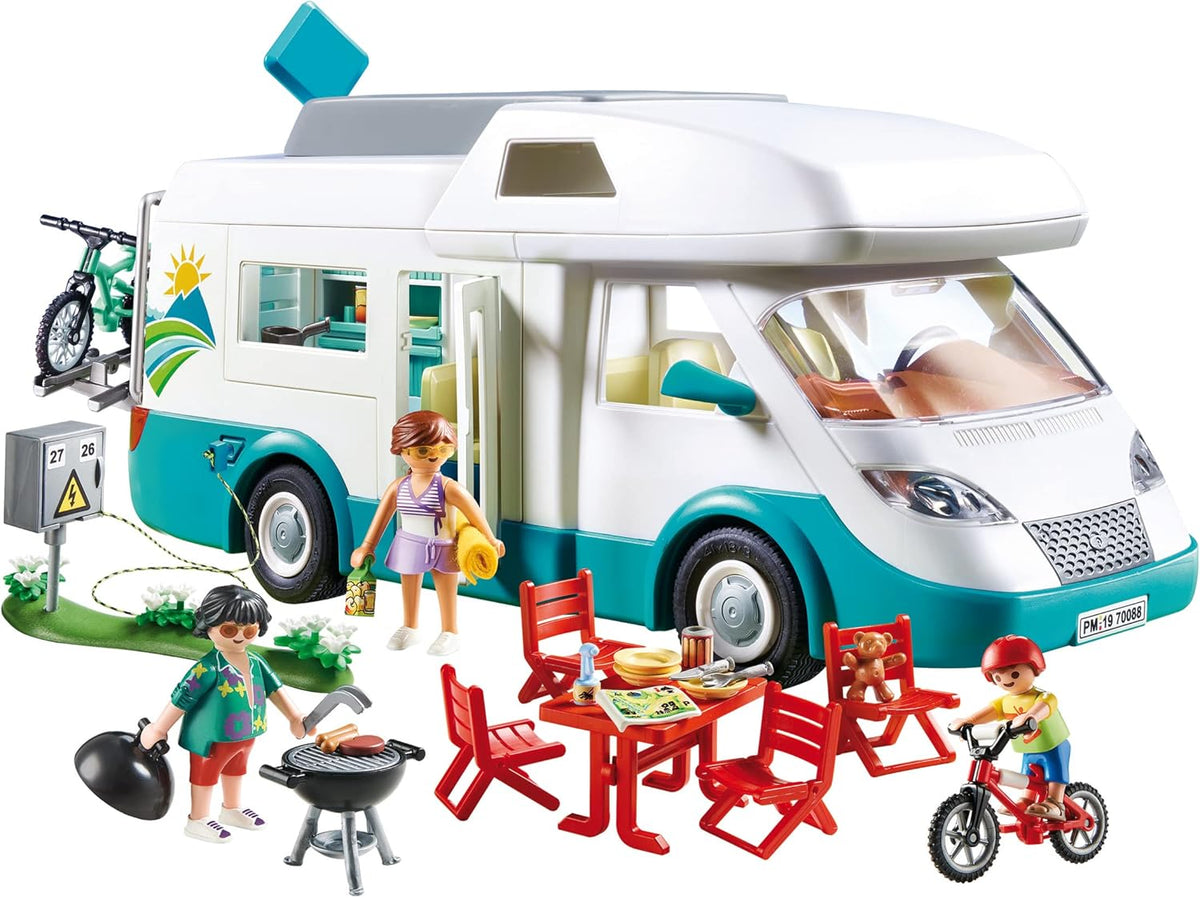 Playmobil Family Camper – Camping Fun for Kids Ages 4+ Playmobil Family Camper – Camping Fun for Kids Ages 4+