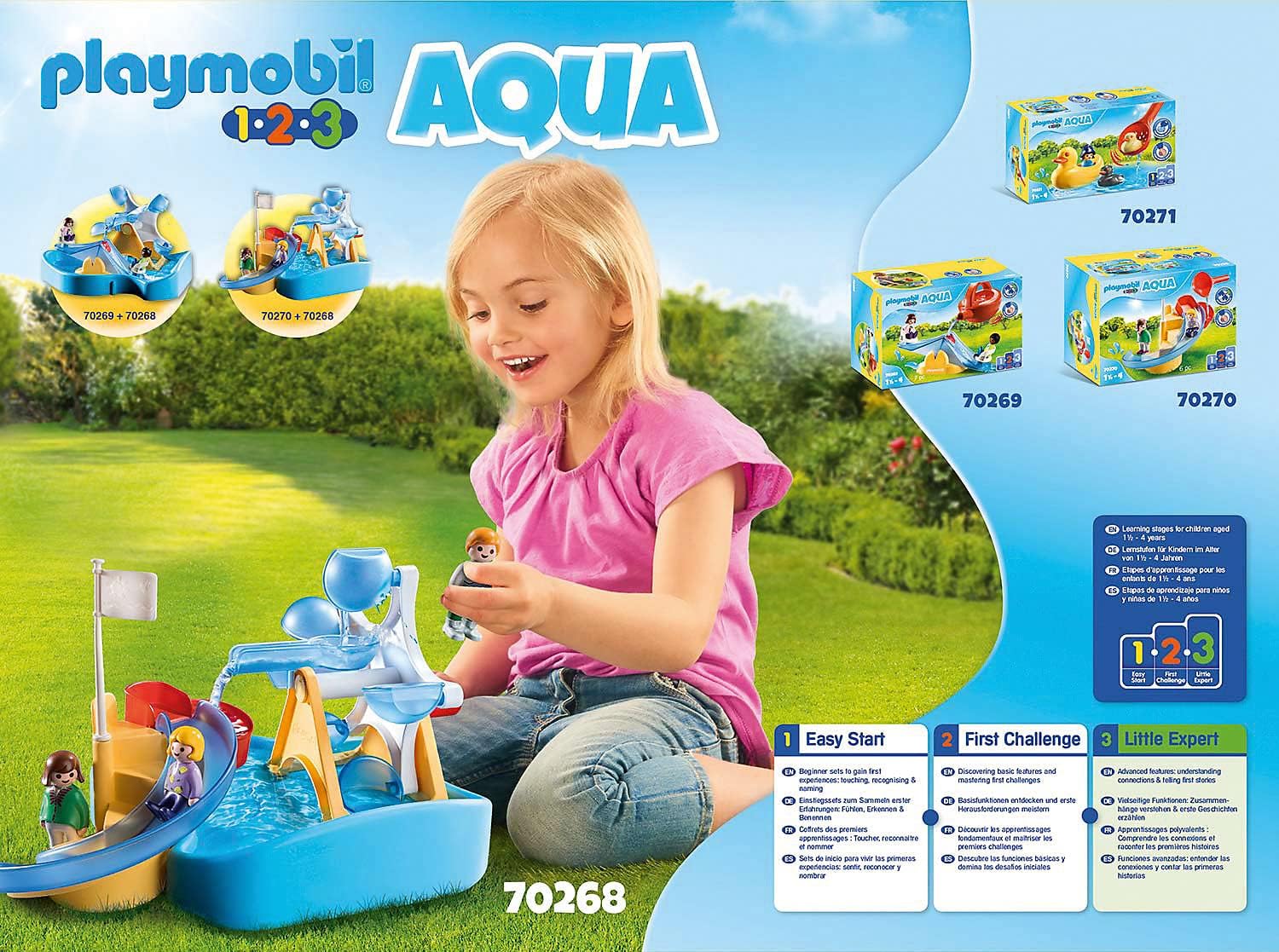 Playmobil 1.2.3 Aqua Wasserrad Karussell Playmobil 1.2.3 Aqua Wasserrad Karussell