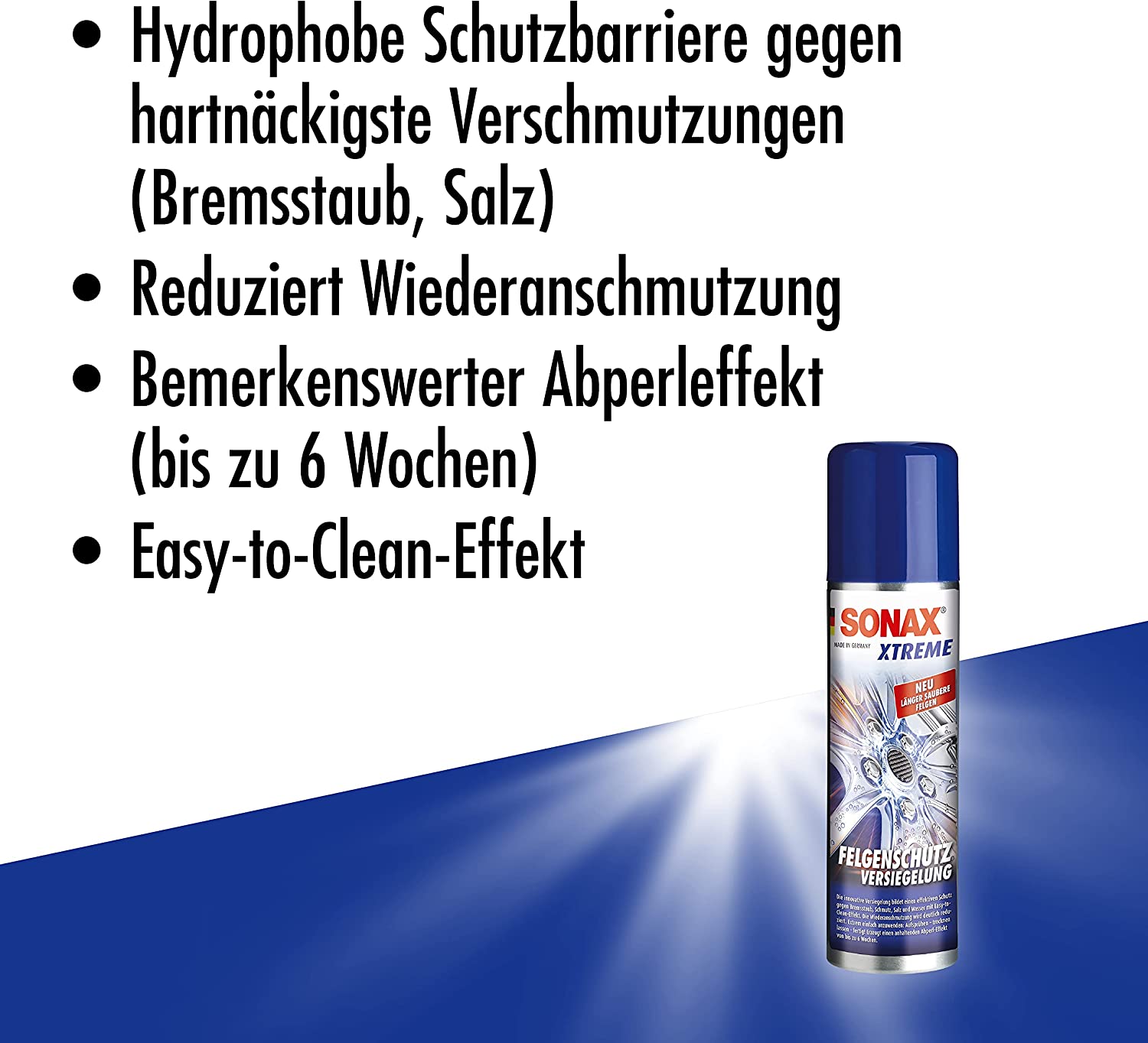 SONAX Xtreme rim protection seal (250 ml) forms an effective protection