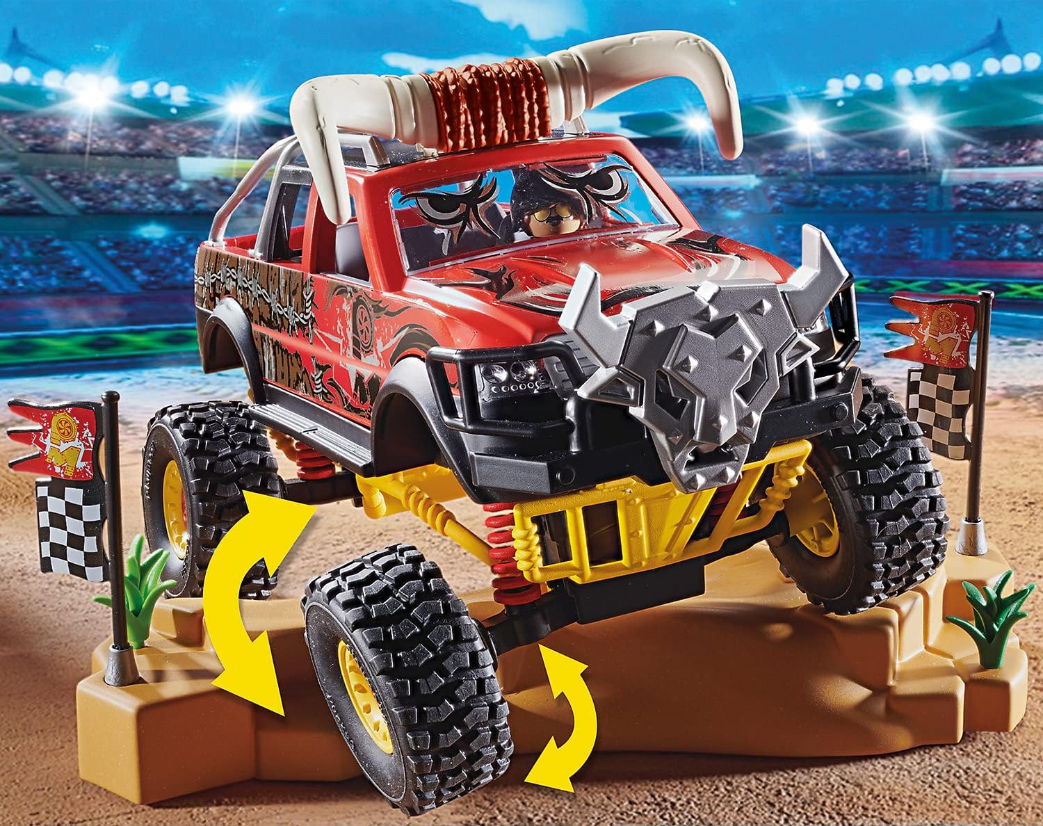 Playmobil Stunt Show Bull Monster Truck - Action-Packed Fun Playmobil Stunt Show Bull Monster Truck - Action-Packed Fun