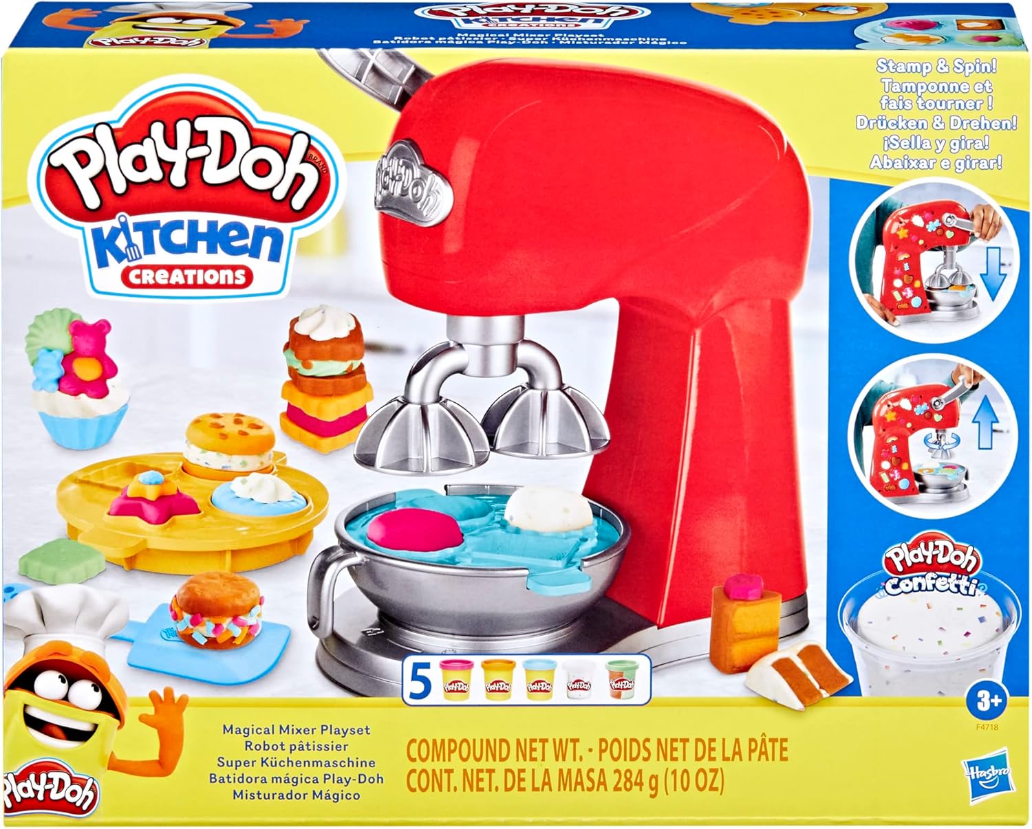 Hasbro Play-Doh Magical Mixer Playset -Creative Play for Kids