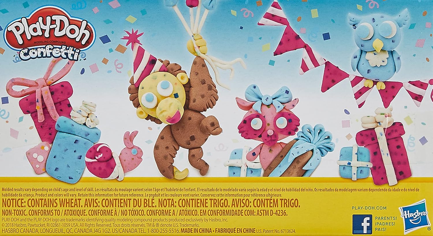 Hasbro Play-Doh Confetti Compound Collection Hasbro Play-Doh Confetti Compound Collection