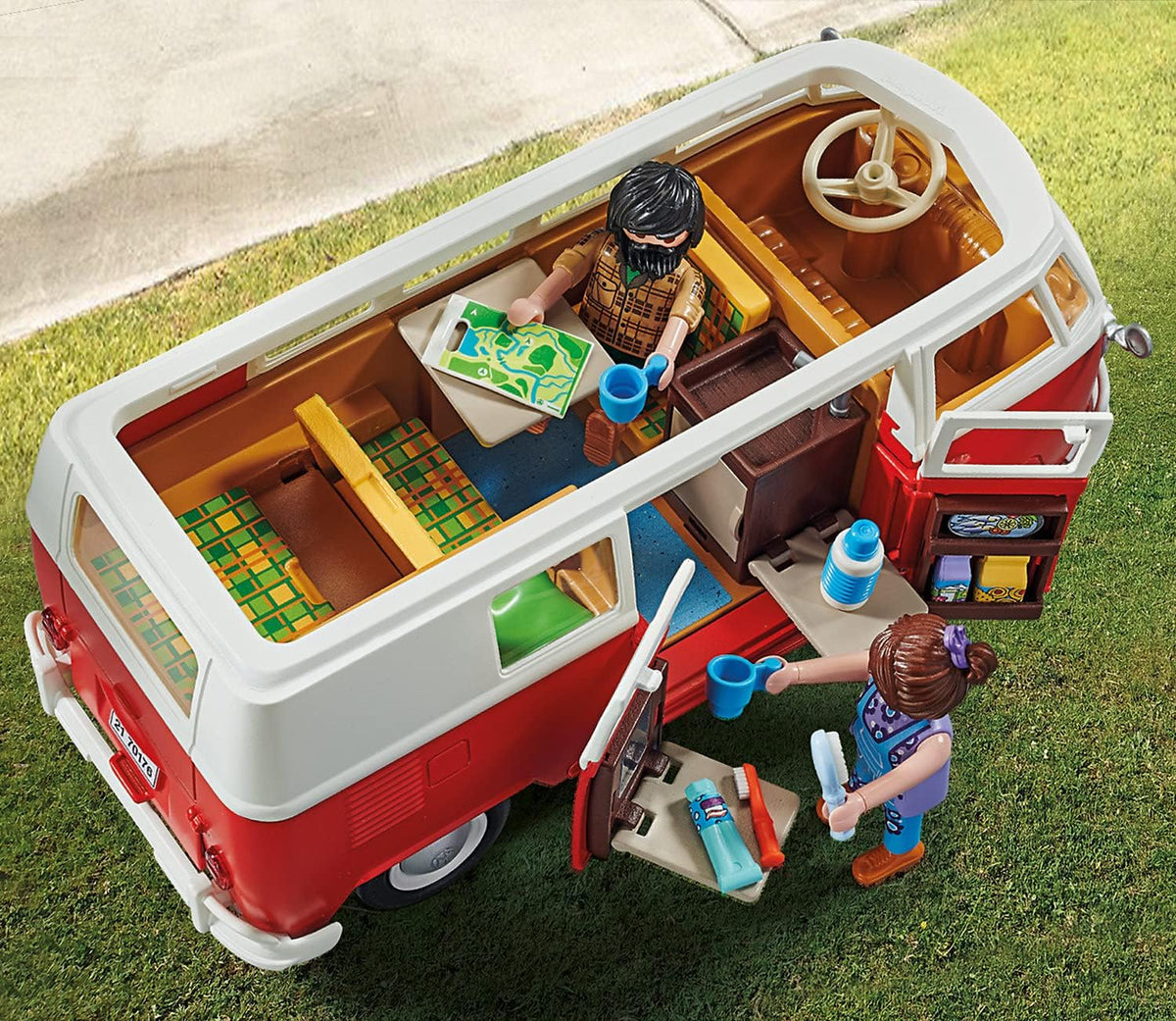 Playmobil Volkswagen T1 Campingbus Classic Camping Adventure Playmobil Volkswagen T1 Campingbus Classic Camping Adventure