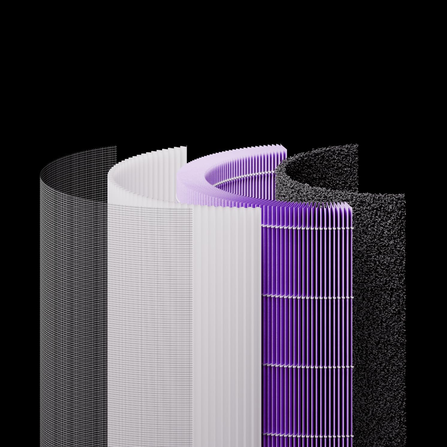 فلتر Xiaomi Smart Air Purifier 4 Compact – HEPA وActivated Carbon