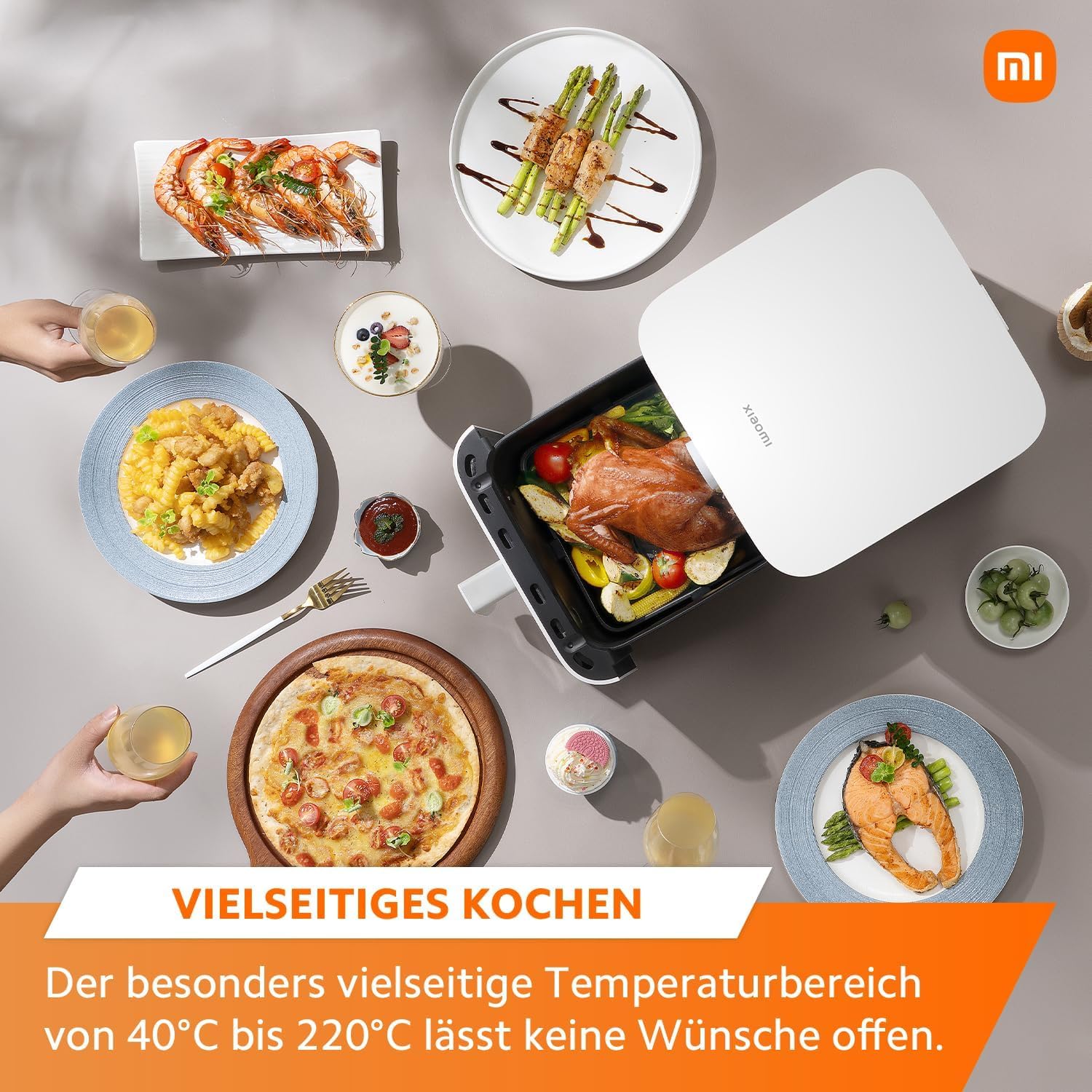 Xiaomi Mi Smart Air Fryer 6.5L White - Healthy Cooking Made Simple