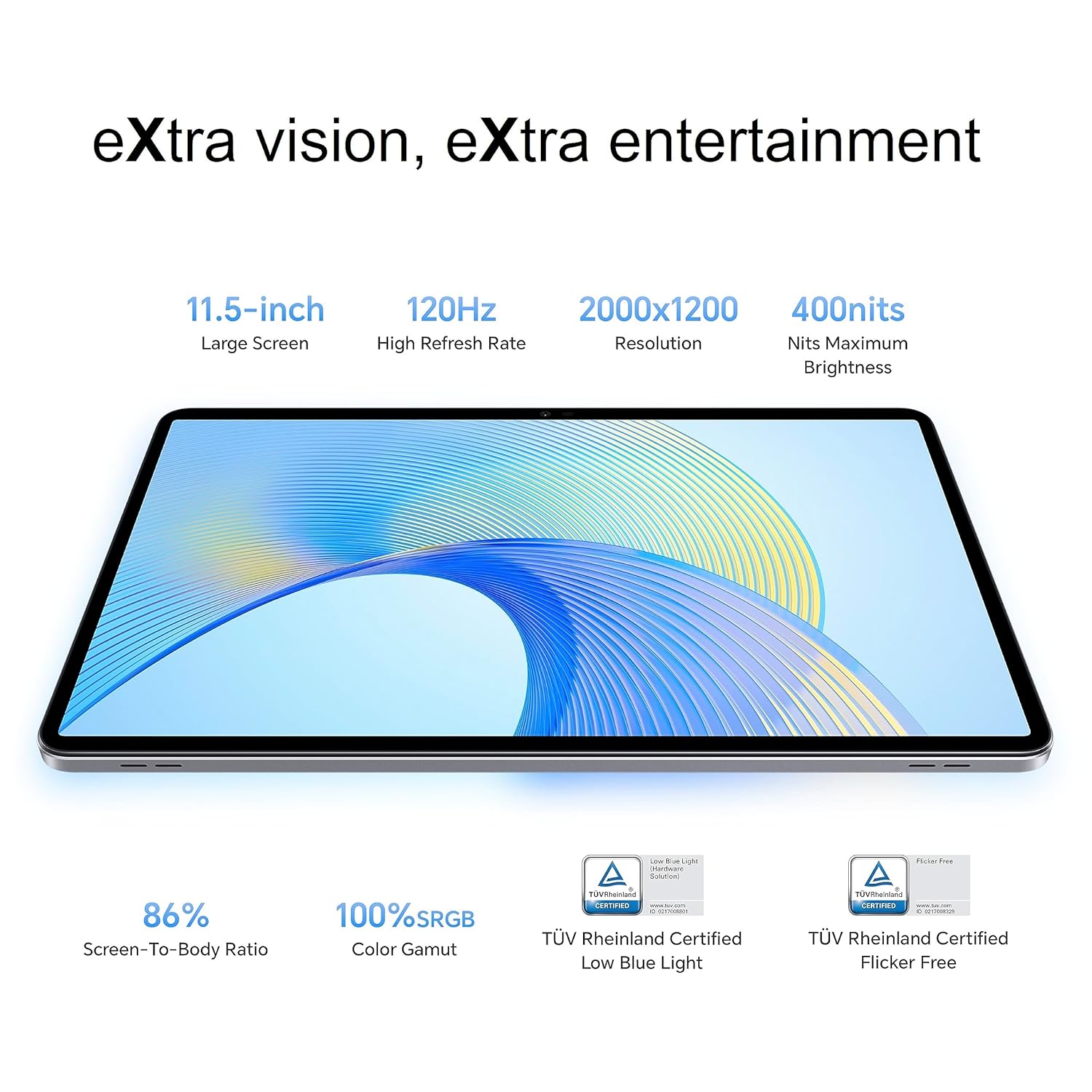 HONOR Pad X9 7GB (4GB+3GB RAM Turbo) / 128GB Storage HONOR Pad X9 7GB (4GB+3GB RAM Turbo) / 128GB Storage