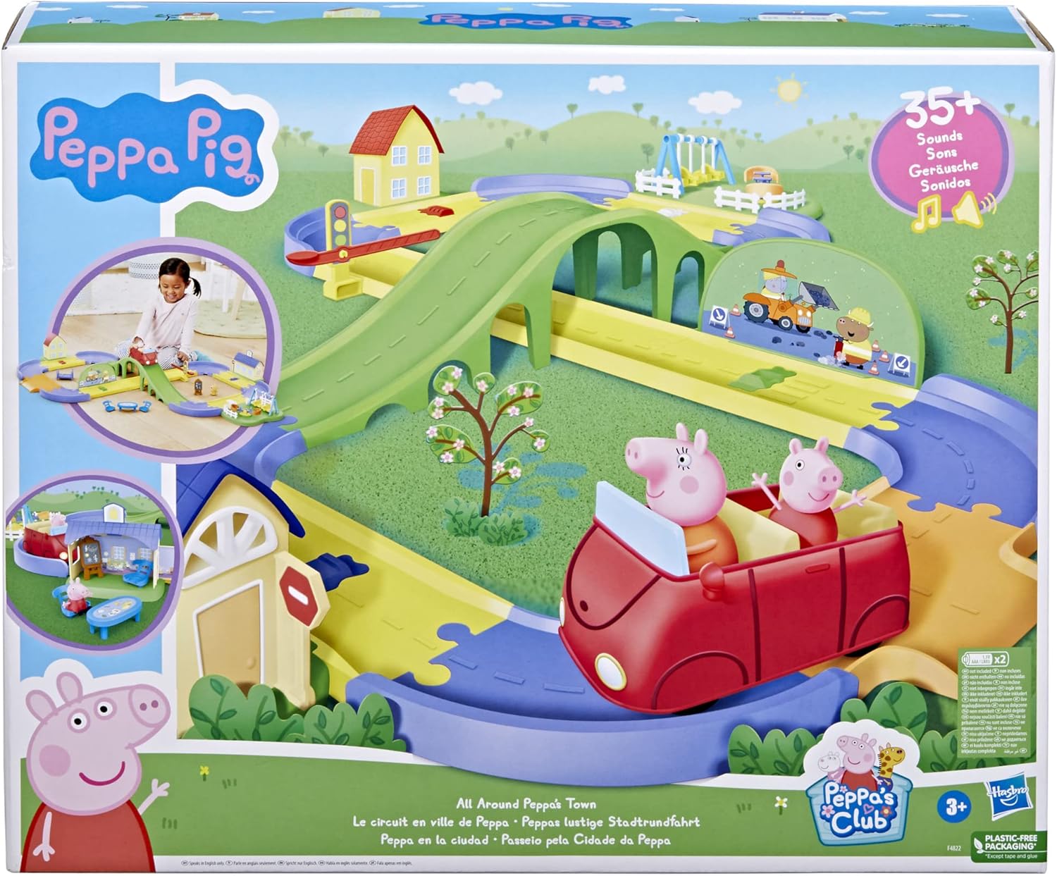 Hasbro Pep All Around Peppas Town Set