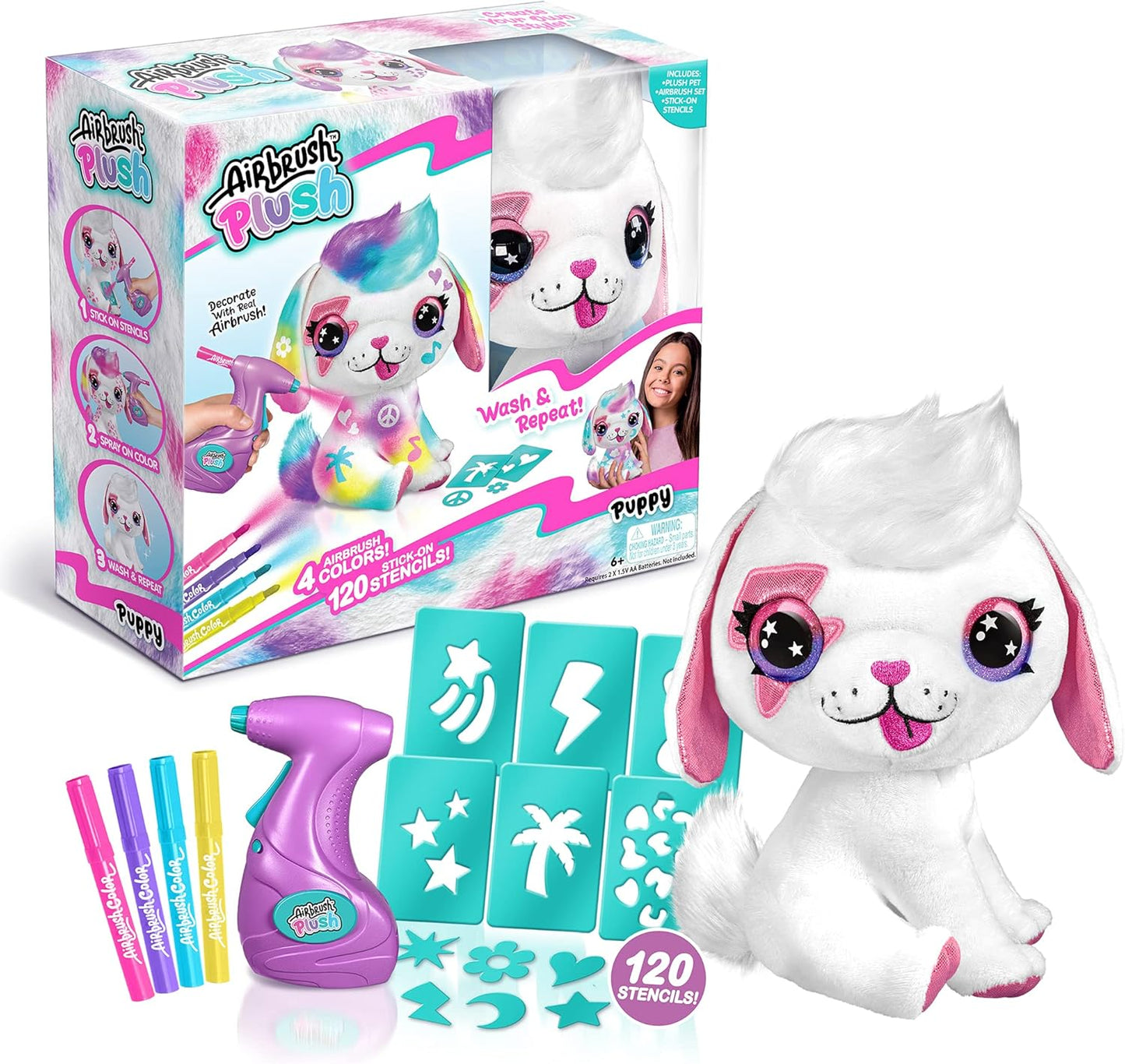 طقم جرو مخملي مخصص من Canal Toys - تزيين وتكرار 