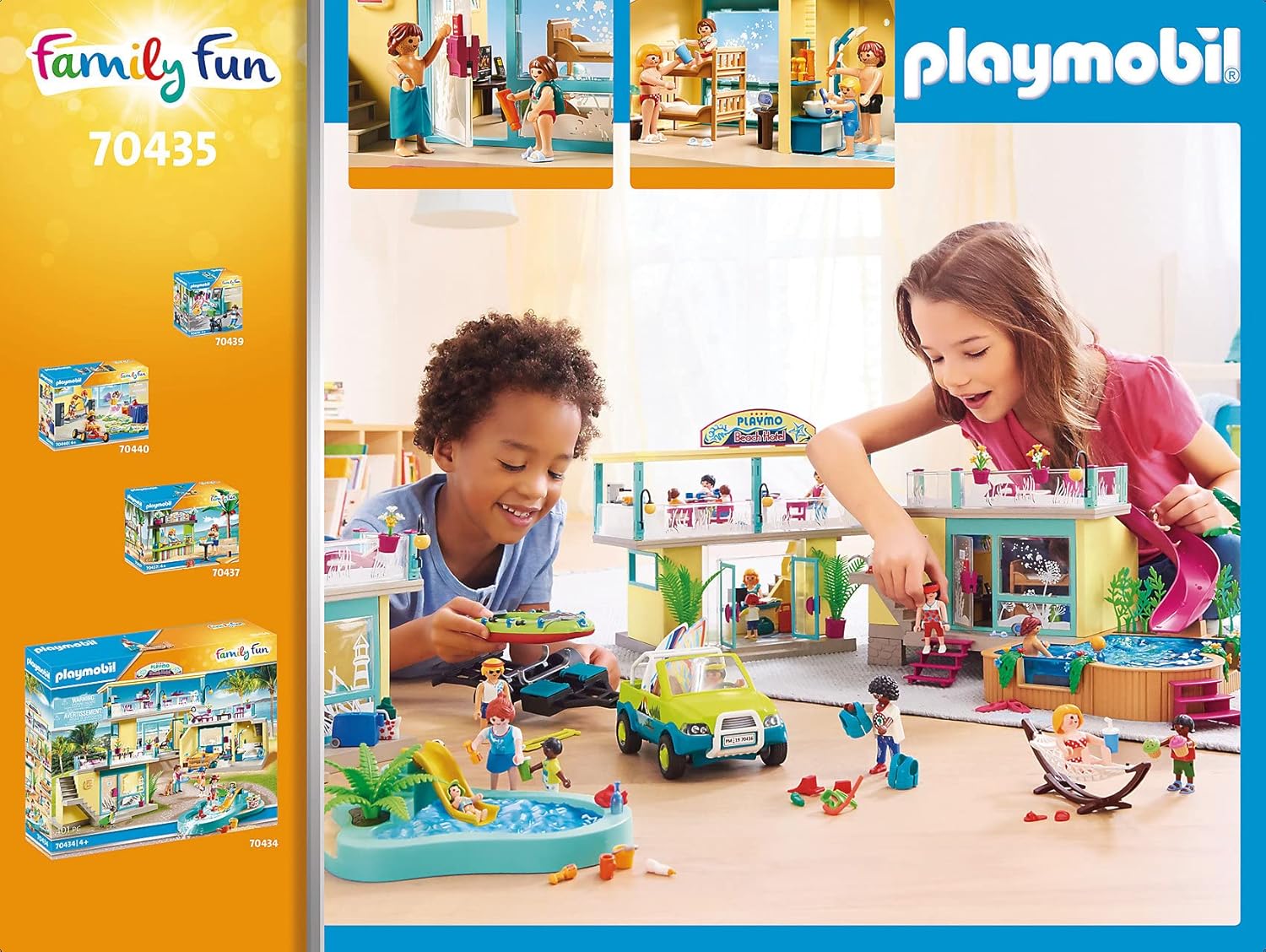 Playmobil Bungalow with Pool – Fun for Kids Ages 4+