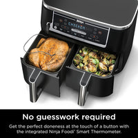 Ninja Foodi Dual Zone Air Fryer 7.6L / Smart Cooking - Black