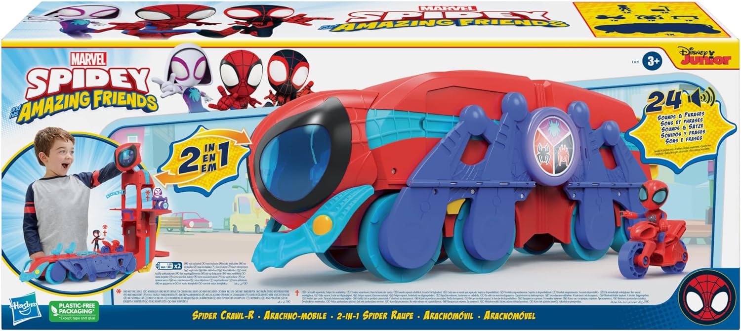 Hasbro Spidey Amazing Friends Spider Crawl-R Hasbro Spidey Amazing Friends Spider Crawl-R