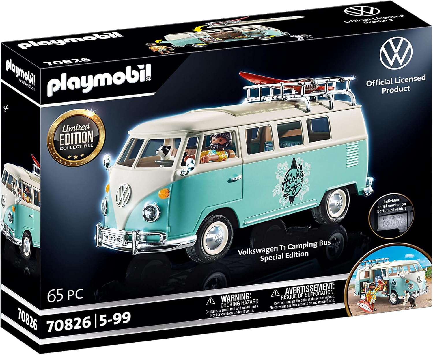 Playmobil Volkswagen T1 Campingbus Exclusive Special Edition