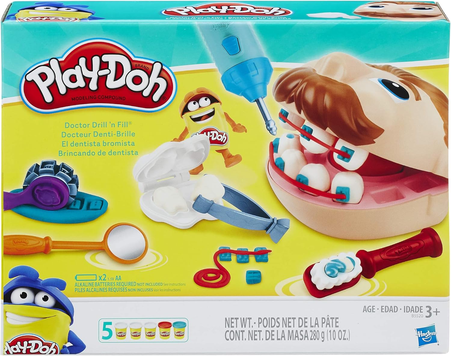 Hasbro Play-Doh Doctor Drill 'n Fill Hasbro Play-Doh Doctor Drill 'n Fill