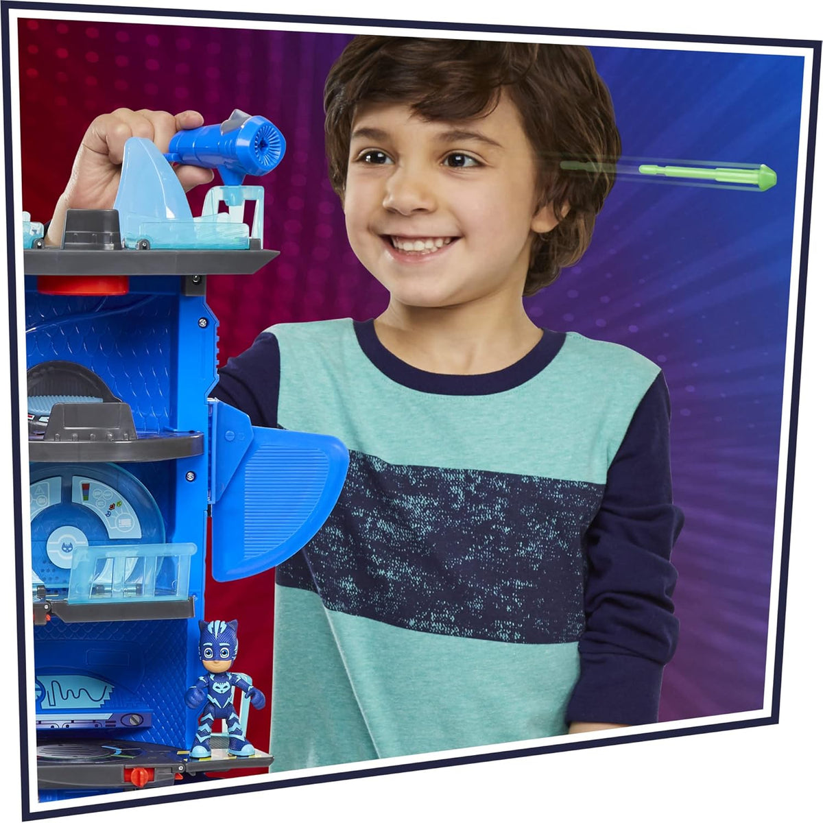 Hasbro PJ Masks Deluxe Battle HQ Playset -Adventure for Kids Hasbro PJ Masks Deluxe Battle HQ Playset -Adventure for Kids