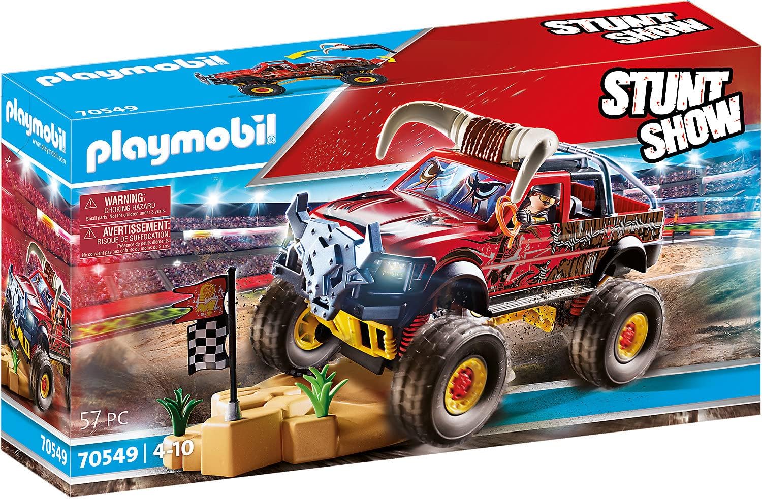 Playmobil Stunt Show Bull Monster Truck - Action-Packed Fun