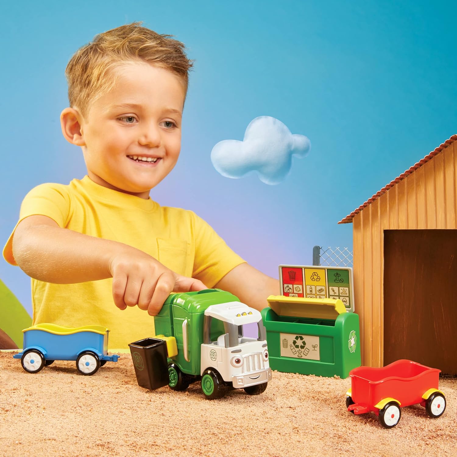 Little Tikes Let's Go Cozy Coupe™ Garbage Truck Playset