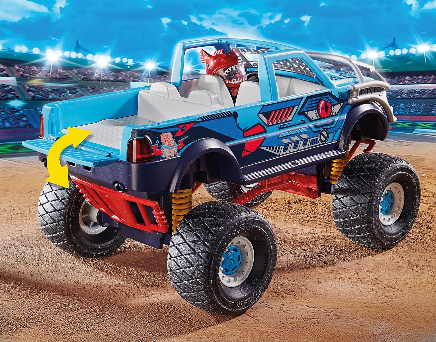 Playmobil Stunt Show Shark Monster Truck - Thrilling Toy Fun Playmobil Stunt Show Shark Monster Truck - Thrilling Toy Fun