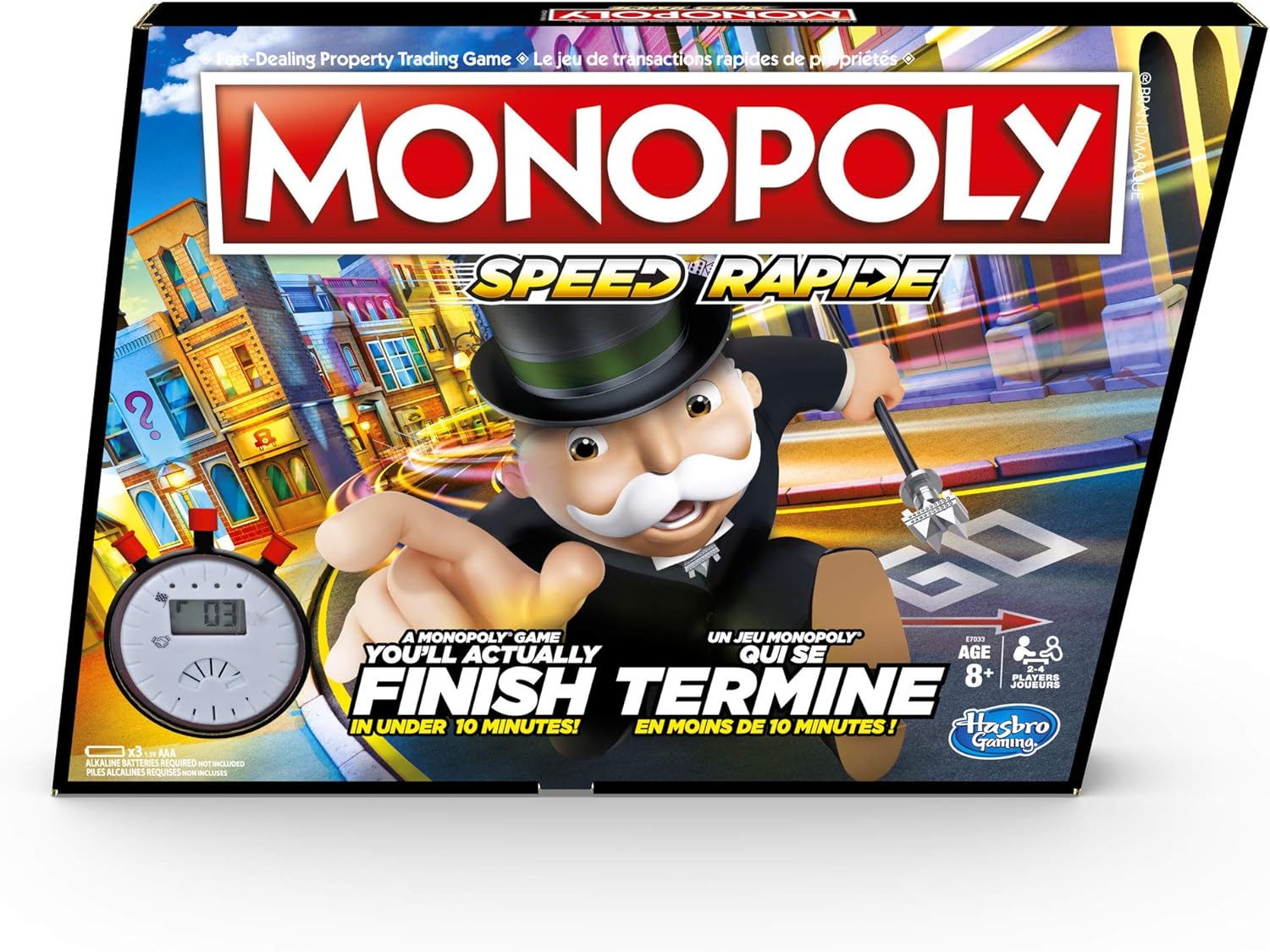 Hasbro Monopoly Speed Board Game Hasbro Monopoly Speed Board Game