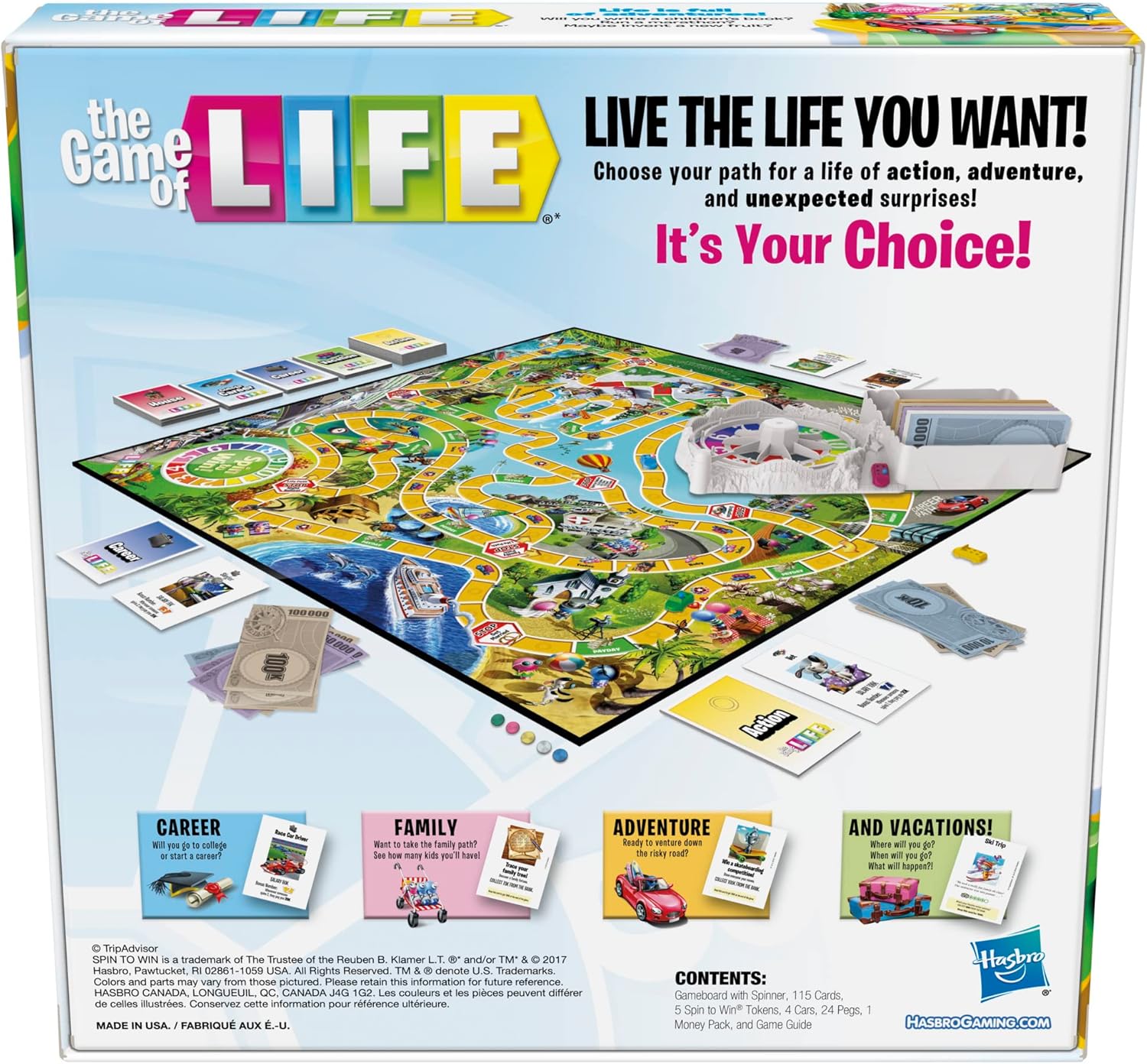 Hasbro Game of Life Classic