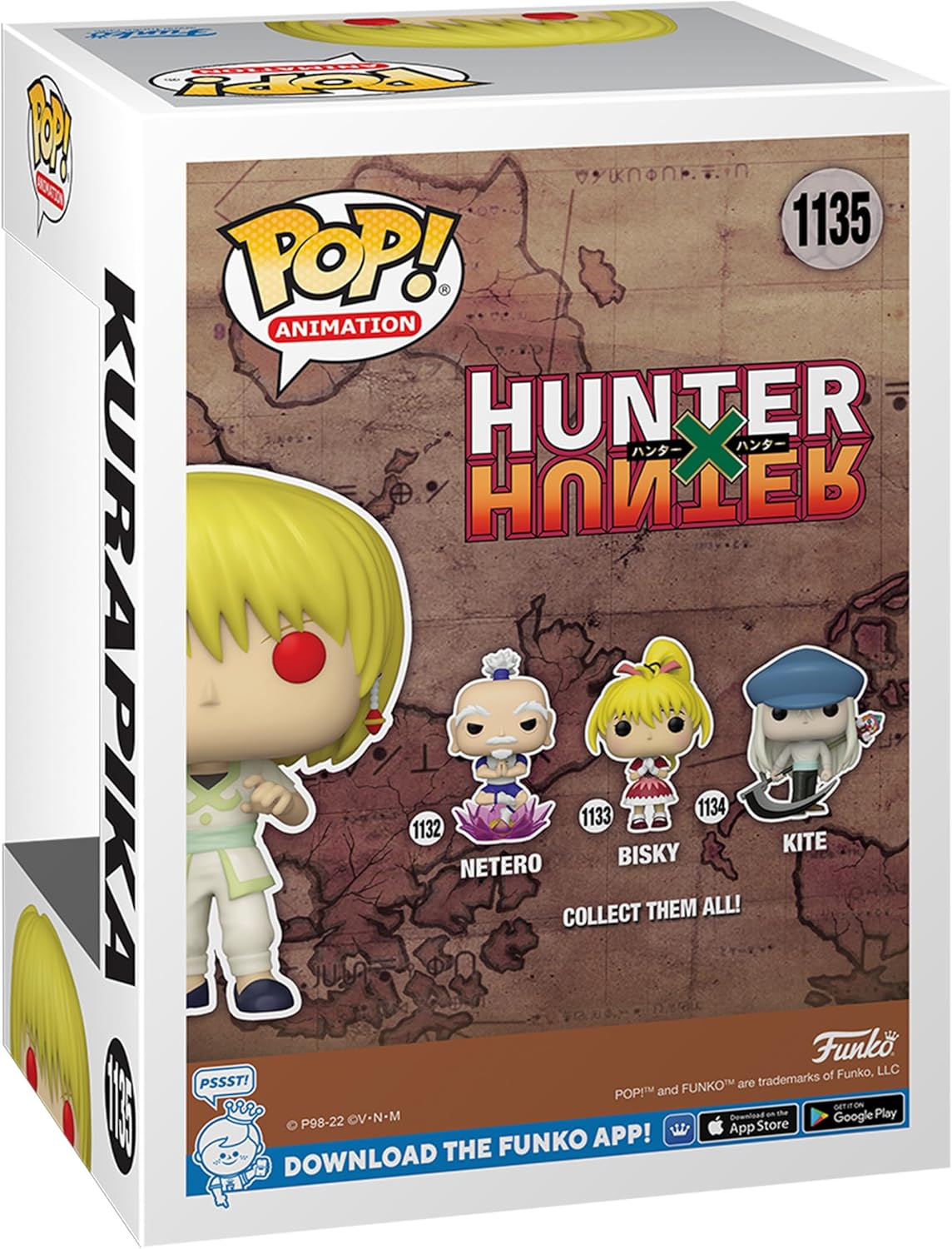 Funko Pop! Kurapika Scarlet Eyes  Exclusive Figure