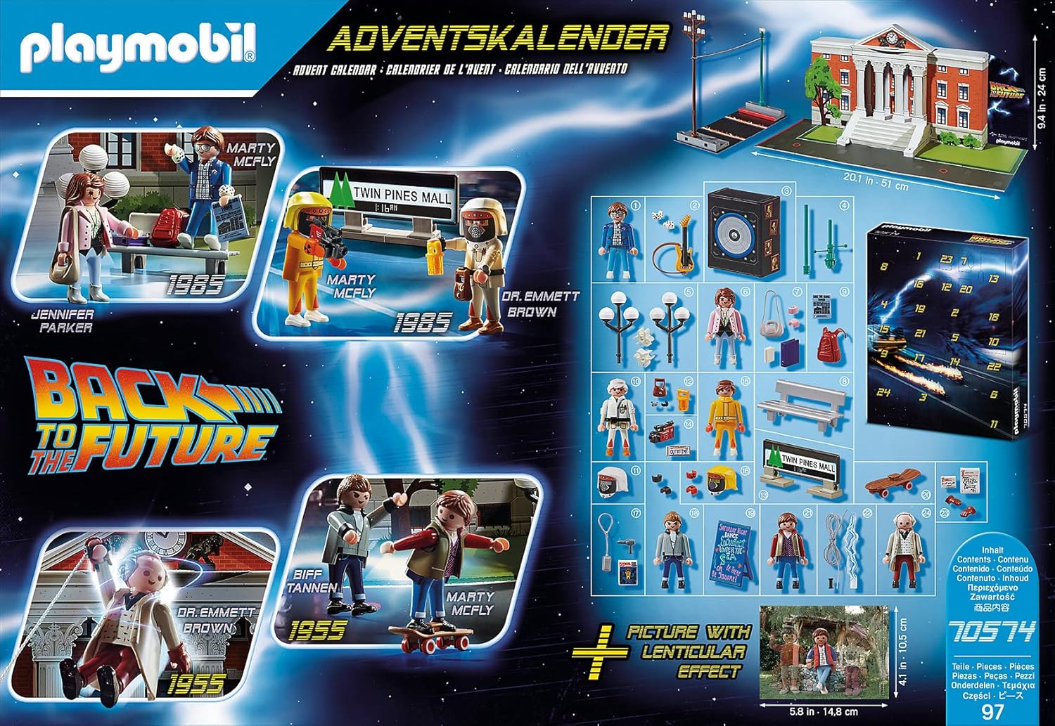 Playmobil Back to The Future Advent Calendar Playmobil Back to The Future Advent Calendar