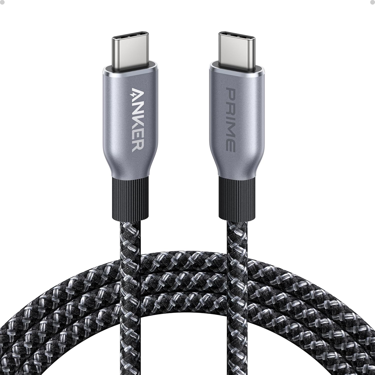 Anker Prime USB-C to USB-C Cable 240W 6ft Durable