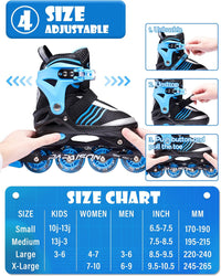 Papaison Light-Up Roller Skates – Model 308
