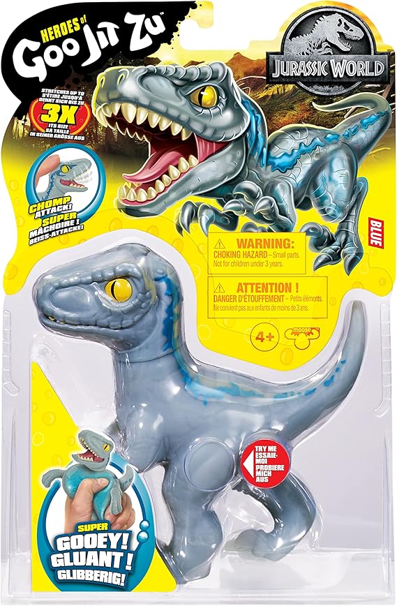 Moose Heroes of Goo Jit Zu Jurassic World - Blue