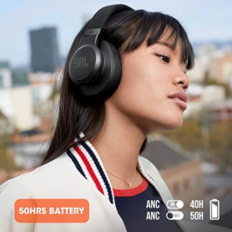 JBL Live 660NC Wireless Over-Ear Noise Cancelling Headphones JBL Live 660NC Wireless Over-Ear Noise Cancelling Headphones