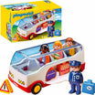 Playmobil 1.2.3 Flughafen-Shuttle Bus - A Safe and Fun Toy for Toddlers