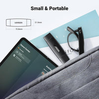 UGREEN USB-A & USB-C SD Card Reader – Dual Slot, 5Gbps, OTG-Ready