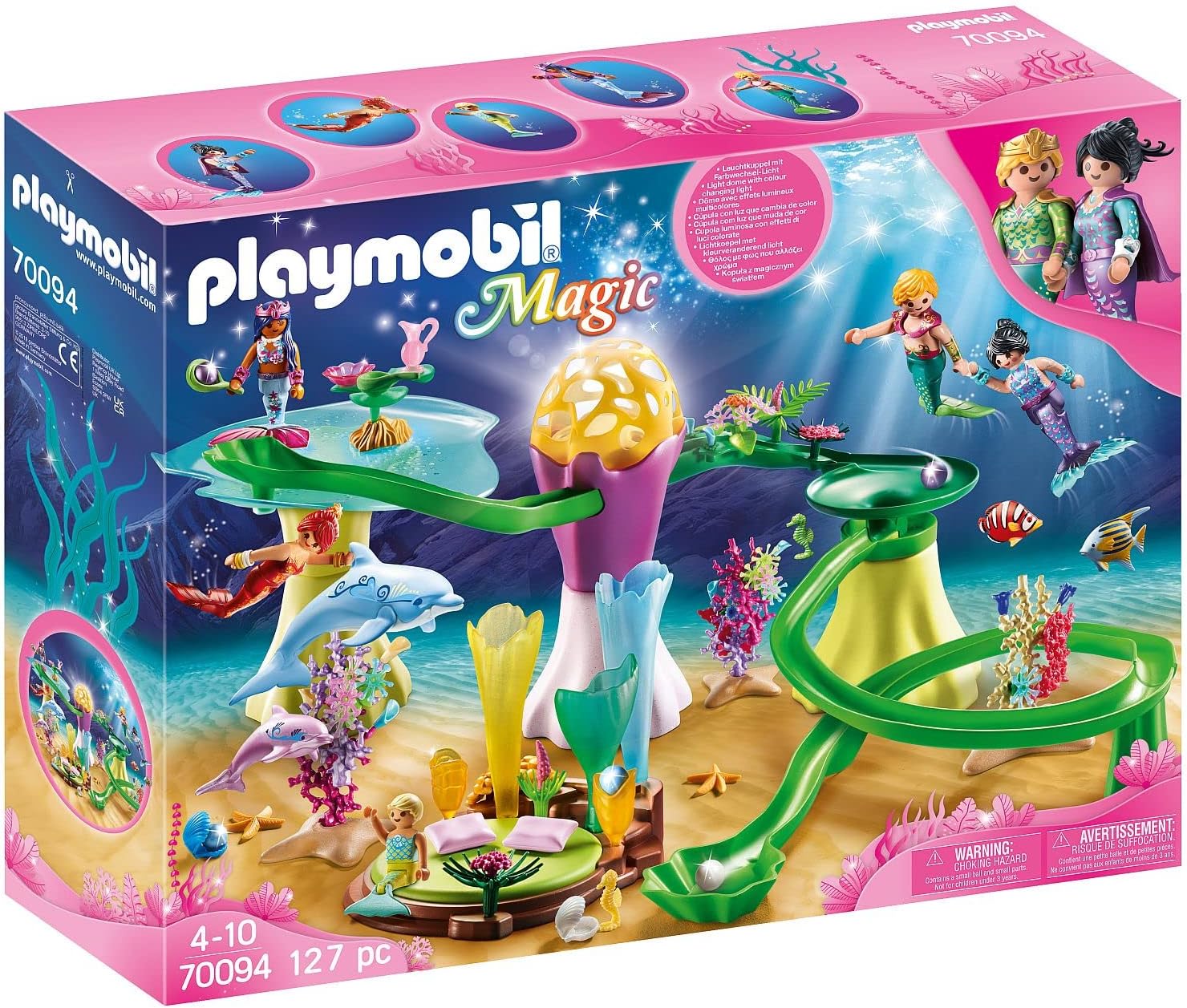 Playmobil Mermaid Bay with Light-Up Dome - Magical Fun