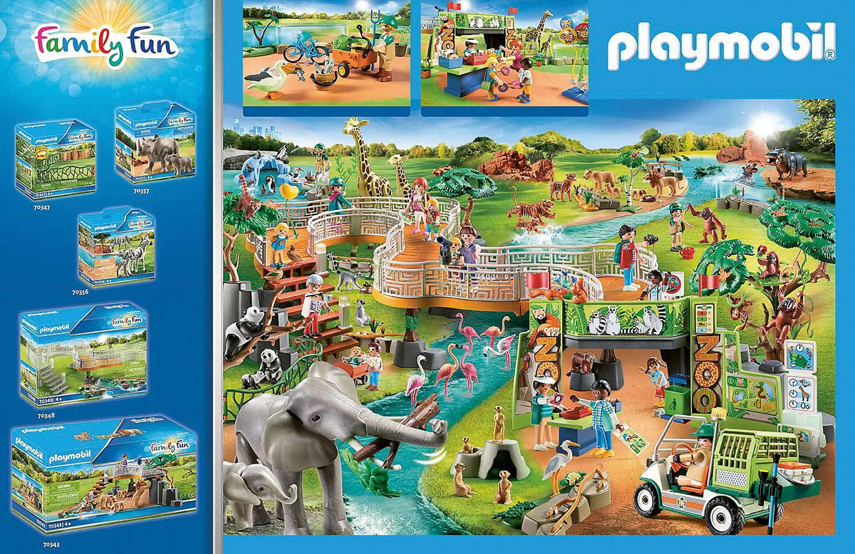 Playmobil Großer Stadtzoo – Fun Animal Adventure for Kids 4+ Playmobil Großer Stadtzoo – Fun Animal Adventure for Kids 4+