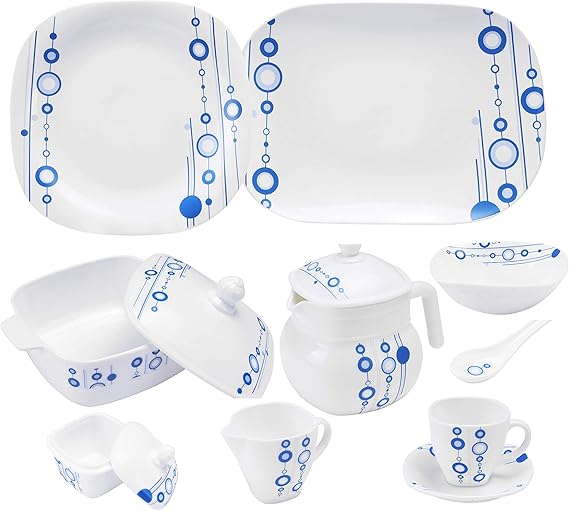 Royalford RF9760 Opalware 97-Piece Elegant Dinner Set Royalford RF9760 Opalware 97-Piece Elegant Dinner Set