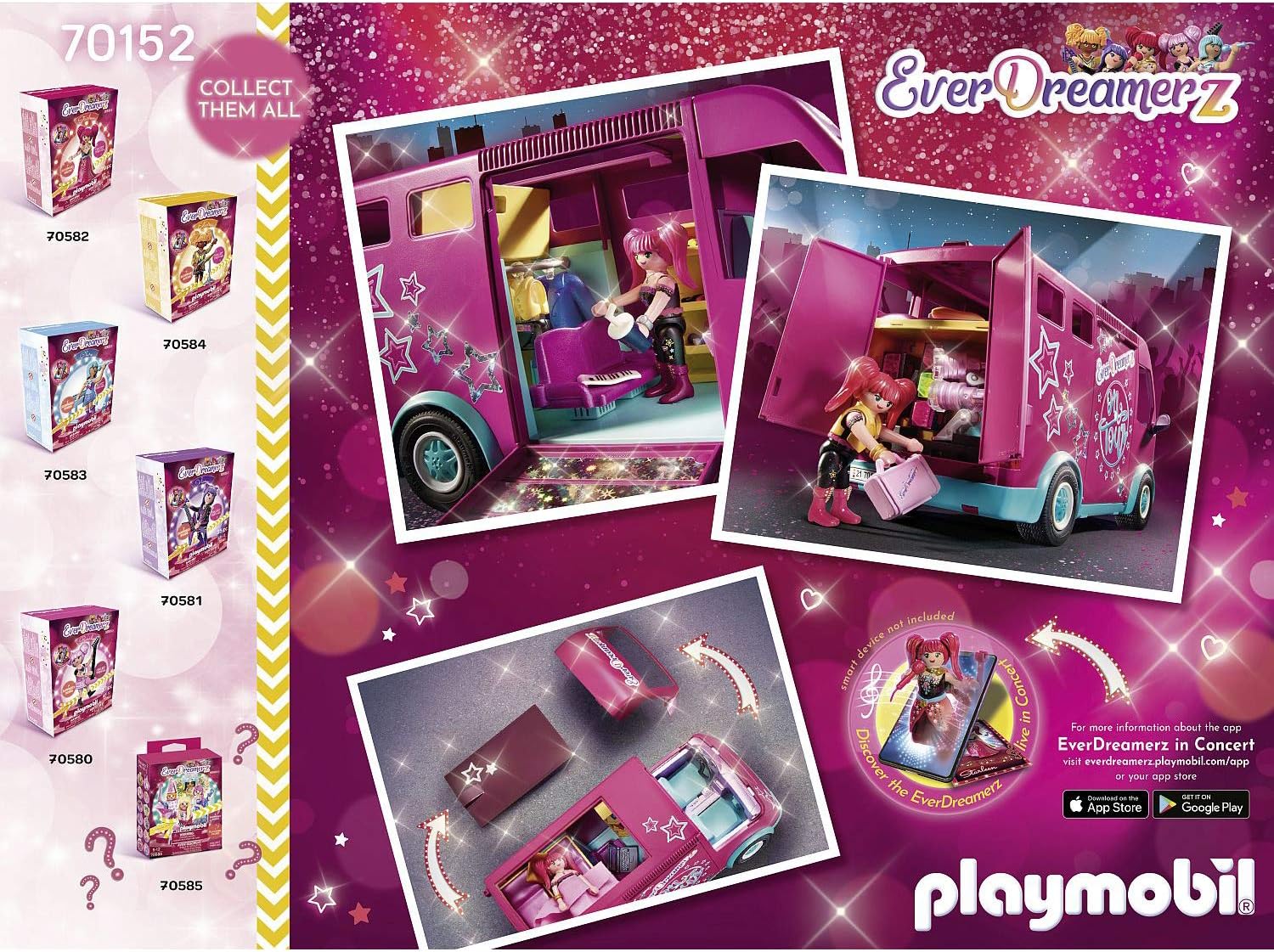 Playmobil EverDreamerz Music Tour Bus Adventure