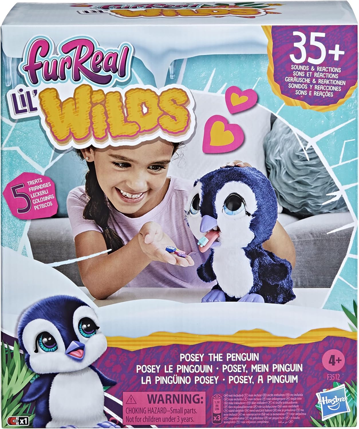 Hasbro Furreal Lil’ Wilds Posey The Penguin Hasbro Furreal Lil’ Wilds Posey The Penguin