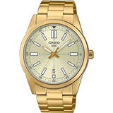 Casio MTP-VD02G-9E Men's Gold Tone Stainless Steel