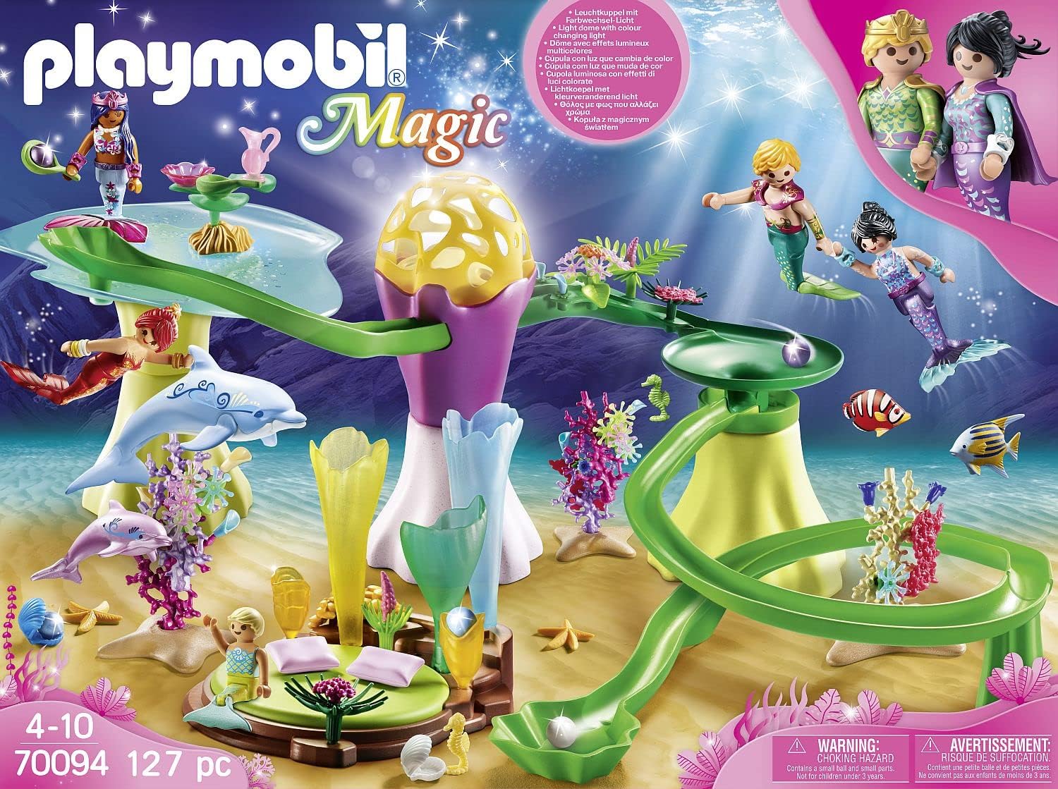 Playmobil Mermaid Bay with Light-Up Dome - Magical Fun