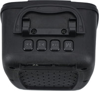 Geepas Portable Bluetooth Speaker with Microphone – GMS11156 | USB/TF/FM/AUX | LED Light | 10W | 30M Range | Black