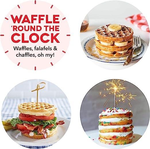 Dash MINI WAFFLE MAKER - RED Dash MINI WAFFLE MAKER - RED