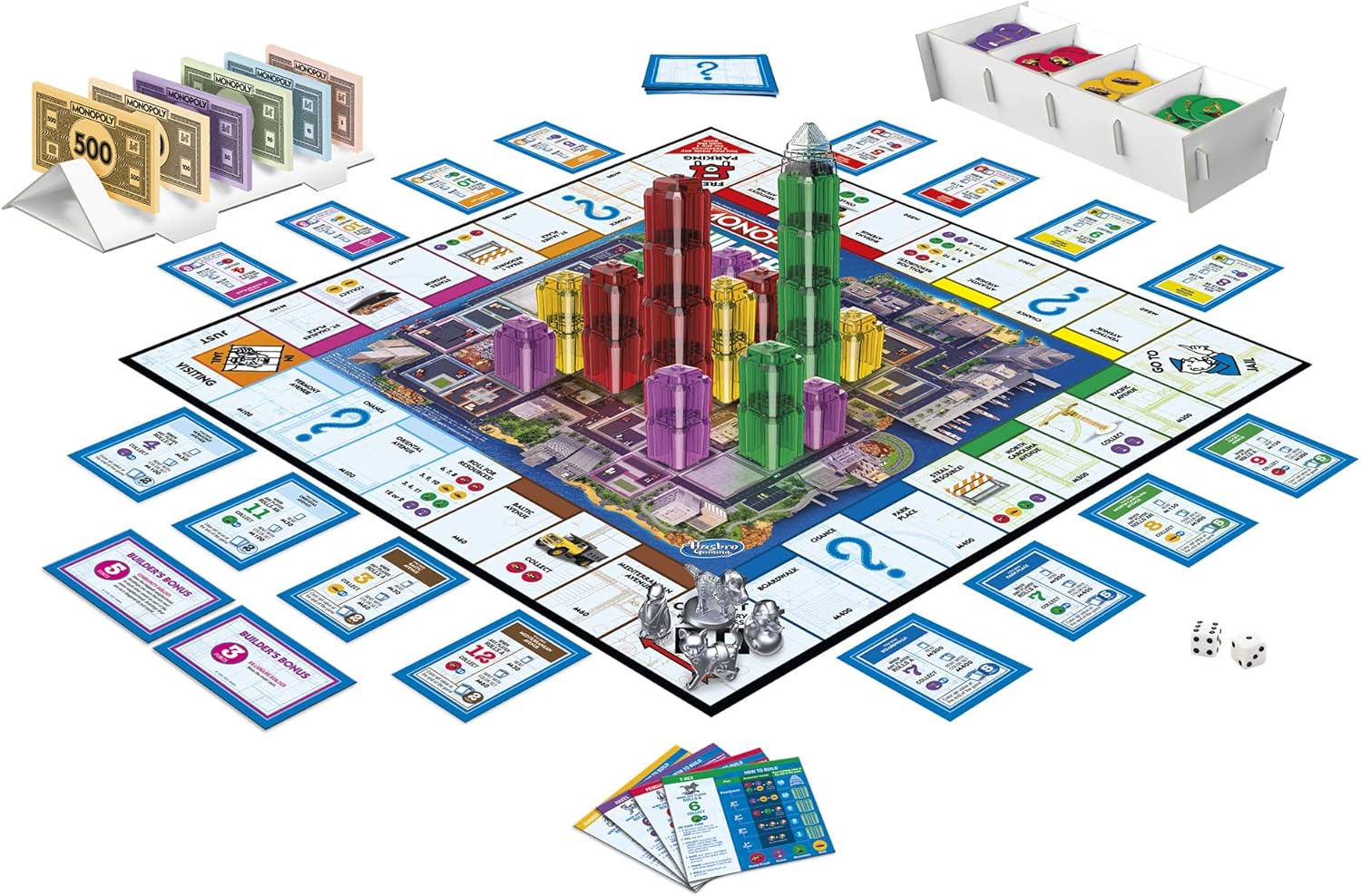 Hasbro Monopoly Builder Board Game Hasbro Monopoly Builder Board Game