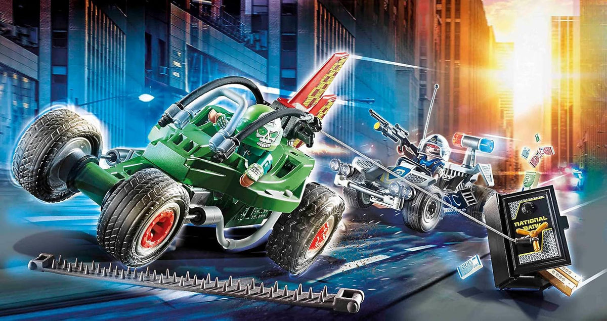Playmobil Police Go-Kart Escape Adventure Playmobil Police Go-Kart Escape Adventure