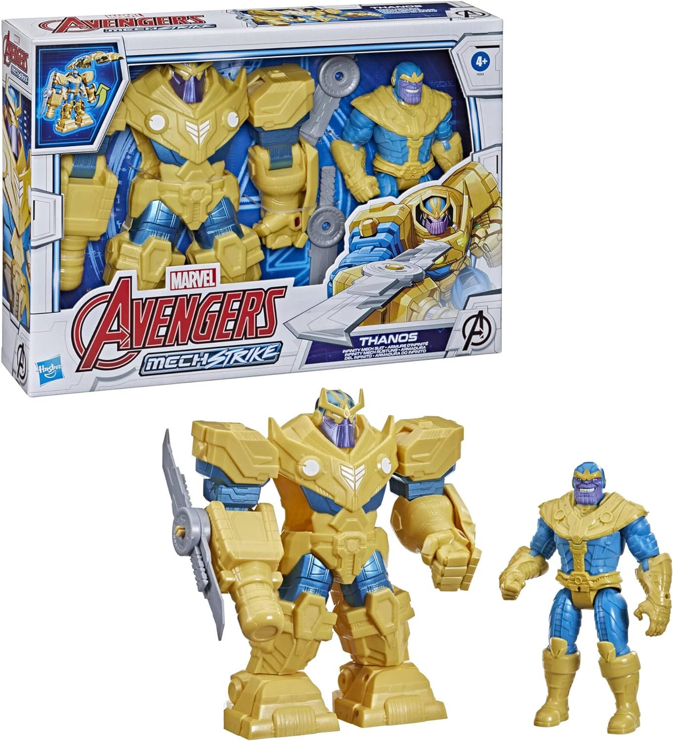 Hasbro Marvel Avengers Mech Strike Infinity Mech Suit Thanos Hasbro Marvel Avengers Mech Strike Infinity Mech Suit Thanos