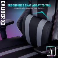 Cooler Master Caliber X2 Premium Gaming Chair (Gray)